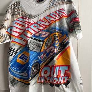VintageNascar Ron Hornaday Chase Authentic Car Jumbo Print Tee –